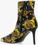 Versace Jeans Couture Barok Print Hoge Hak Laars Multicolor Dames - Thumbnail 5