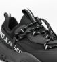 Versace Jeans Couture Zwarte Sneakers met Leren Print en Logo Black Heren - Thumbnail 2