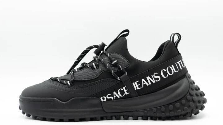 Versace Jeans Couture Scarpa Sneaker Stijlvol en Comfortabel Zwart Heren