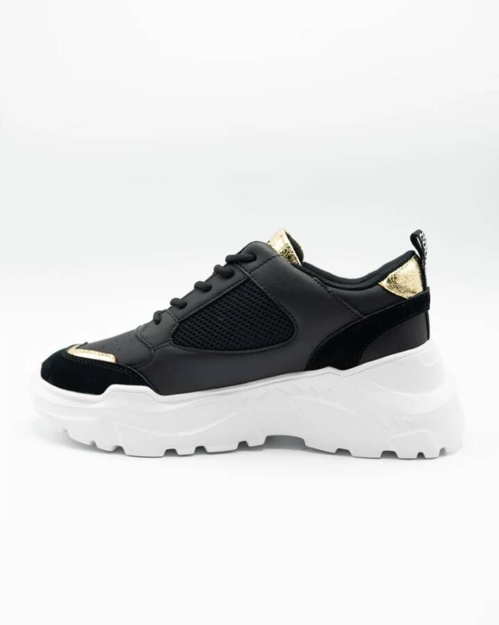 Versace Jeans Couture Scarpa Sneakers Stijlvol en Trendy Black Dames