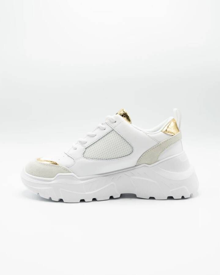 Versace Jeans Couture Scarpa Sneakers Stijlvol en Trendy White Dames