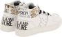 Versace Jeans Couture Bianca Sneakers met Logo Print White Heren - Thumbnail 5