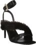 Versace Jeans Couture Hoge hak sandalen voor vrouwen Black Dames - Thumbnail 3