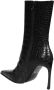 Versace Jeans Couture Slangenprint Puntige Neus Enkellaarzen - Thumbnail 2