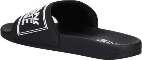 Versace Jeans Couture Slide Sandalen met Reliëflogo