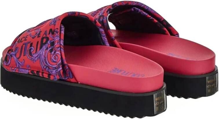 Versace Jeans Couture Sliders Roze Dames
