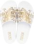 Versace Jeans Couture Modieuze Dames Sliders White Dames - Thumbnail 7