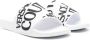Versace Jeans Couture Slippers Fondo Shelly in wit - Thumbnail 10