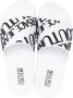 Versace Jeans Couture Zomerse Stijl Sliders voor Mannen White Heren - Thumbnail 9