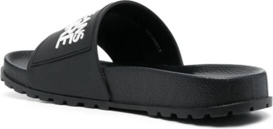 Versace Jeans Couture Sliders Zwart Dames