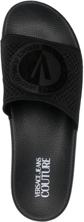 Versace Jeans Couture Sliders Zwart Heren