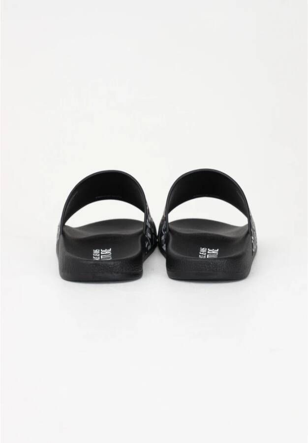 Versace Jeans Couture Sliders Zwart Heren