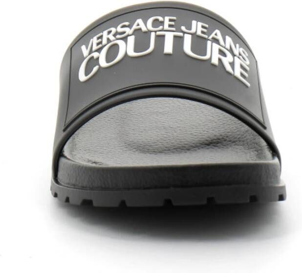 Versace Jeans Couture Sliders Zwart Heren