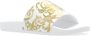 Versace Jeans Couture Witte Sandalen Levendig Ontwerp White Dames - Thumbnail 4
