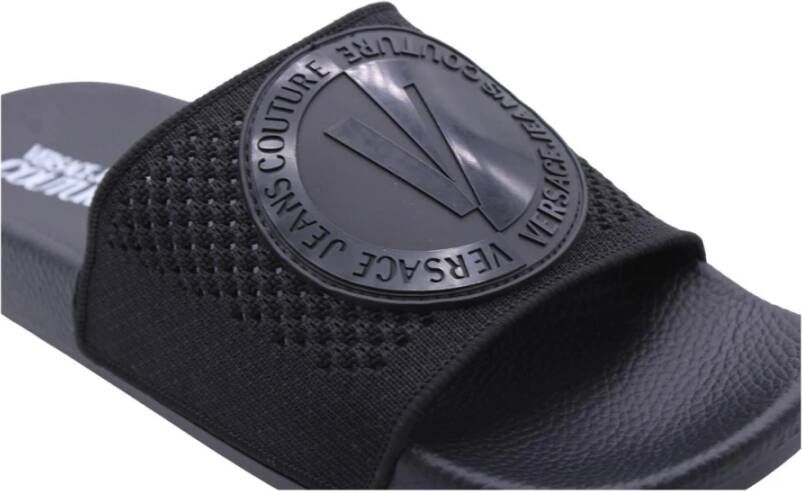 Versace Jeans Couture Slipper Zwart Heren