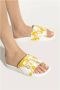 Versace Jeans Couture Slippers met logo White Dames - Thumbnail 4