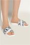 Versace Jeans Couture Slippers met logo White Dames - Thumbnail 5