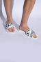 Versace Jeans Couture Logo Multikleur Slides White Heren - Thumbnail 11