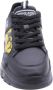 Versace Jeans Couture Zwarte Sneakers met Gladde Inzetstukken en Logo Print Black Heren - Thumbnail 13