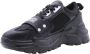 Versace Jeans Couture Lage profiel sneakers voor heren met gladde graaninzetten Black Heren - Thumbnail 8