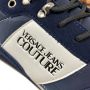Versace Jeans Couture Retro Blauwe Nylon Sneakers Blue Heren - Thumbnail 5