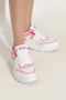 Versace Jeans Couture Sneakers met bedrukt logo Pink Dames - Thumbnail 3