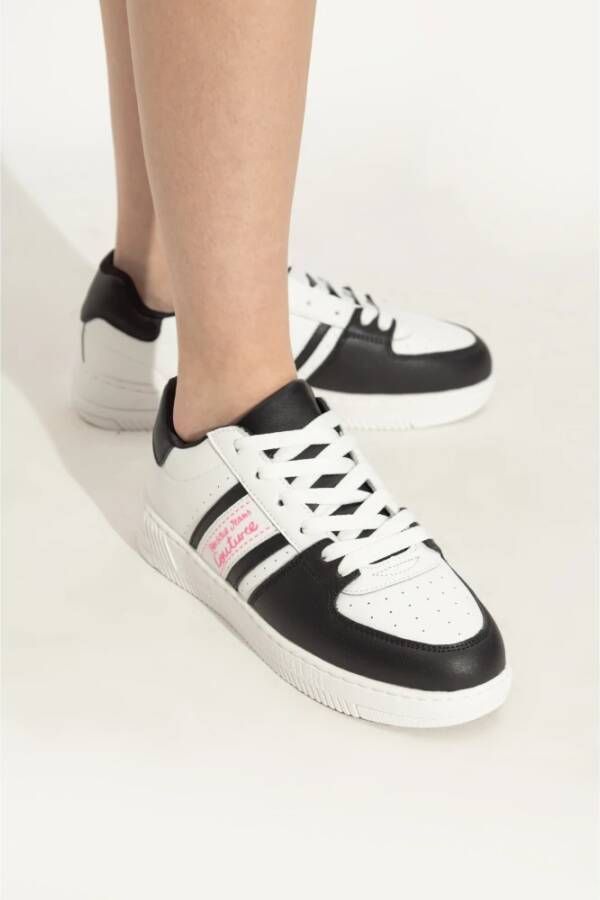 Versace Jeans Couture Sneakers met bedrukt logo White Dames