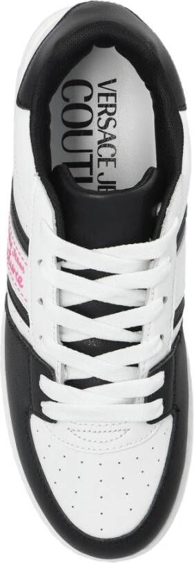 Versace Jeans Couture Sneakers met bedrukt logo White Dames