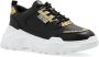 Versace Jeans Couture Zwarte Sneakers voor Vrouwen Aw24 Black Dames - Thumbnail 9