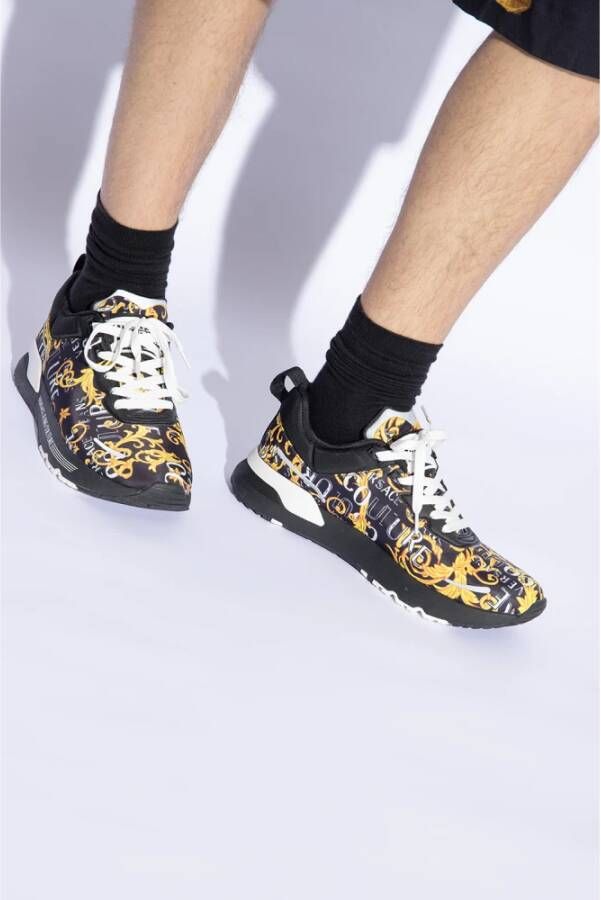 Versace Jeans Couture Sneakers met logo Multicolor Heren