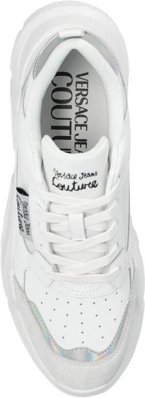 Versace Jeans Couture Sneakers met logo White Dames