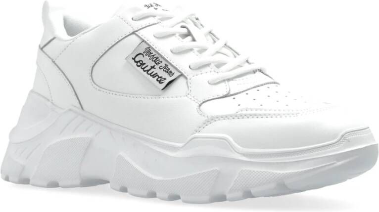 Versace Jeans Couture Sneakers met logo White Dames