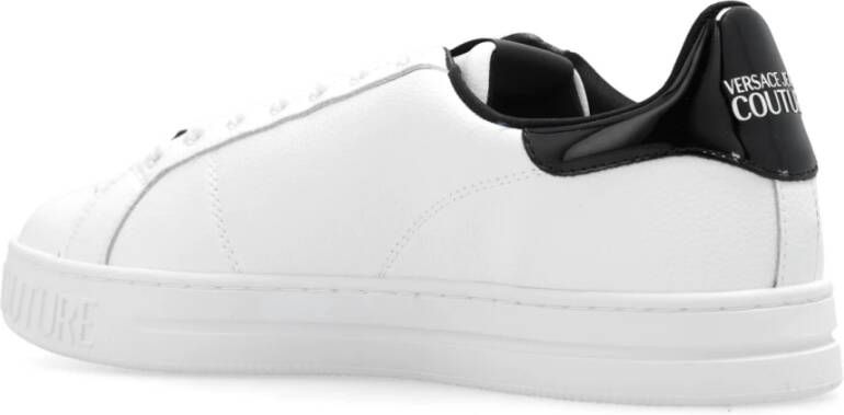 Versace Jeans Couture Sneakers met logo White Heren