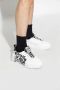 Versace Jeans Couture Witte Leren Sneakers voor Heren White Heren - Thumbnail 5