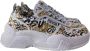 Versace Jeans Couture Logo Brush Couture Sneakers White Dames - Thumbnail 4