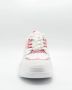 Versace Jeans Couture Witte leren damesschoenen met roségouden logo White Dames - Thumbnail 4