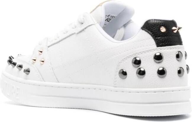 Versace Jeans Couture Witte Sneakers voor Vrouwen Aw23 Wit Dames