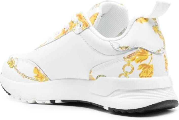 Versace Jeans Couture Witte Sneakers voor Dames Aw23 Wit Dames