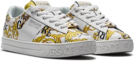 Versace Jeans Couture Women Shoes Sneakers 74Va3Ska Zp238 G03 White Wit Dames