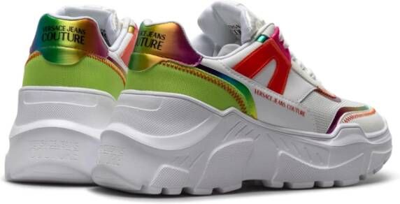 Versace Jeans Couture Women& Shoes Sneakers 74Va3Sc4 Zs673 MD7 Iris White Wit Dames