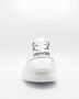 Versace Jeans Couture Witte Sneakers met Gladde Korrel Inzetstukken en Logo Print White Heren - Thumbnail 8