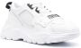 Versace Jeans Couture Witte Sneakers met Gladde Korrel Inzetstukken en Logo Print White Heren - Thumbnail 3
