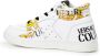 Versace Jeans Couture Witte Barokprint Hoge Sneakers White Heren - Thumbnail 2
