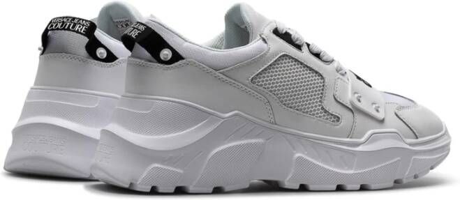 Versace Jeans Fondo Speedtrack Lage sneakers Leren Sneaker Heren Wit - Foto 15