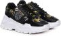 Versace Jeans Couture Barok Print Hoge Top Sneakers Black Dames - Thumbnail 4