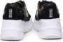 Versace Jeans Couture Barocco Print Leren Dames Sneakers Black Dames - Thumbnail 5