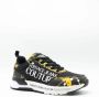 Versace Jeans Couture Dynamic Chain Couture Sneakers Zwart Dames - Thumbnail 7