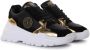 Versace Jeans Couture Schoenen Fondo SpeedTrack Dis. 2 leer+suede+gelamineerd gekraak Wit Dames - Thumbnail 8