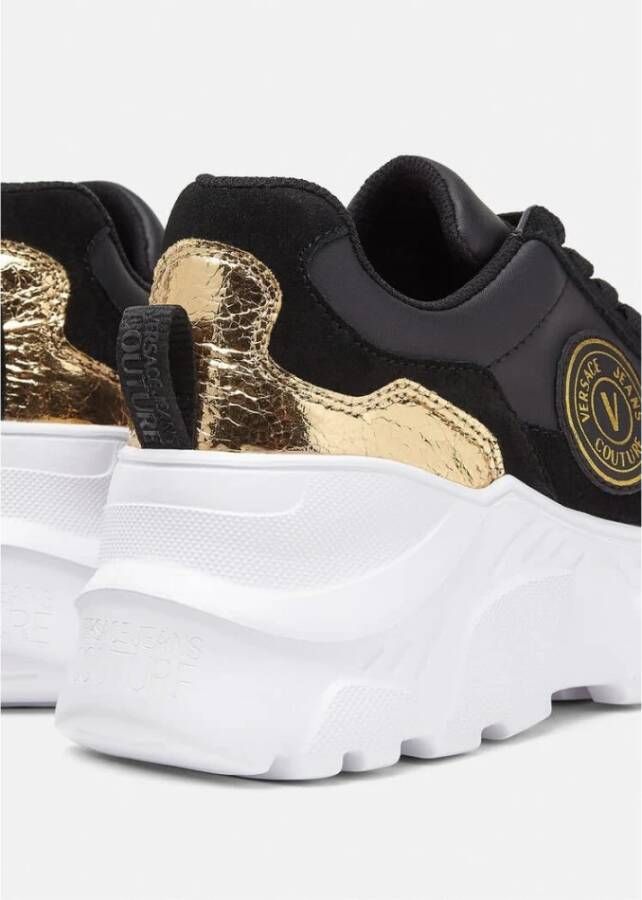 Versace Jeans Couture Sneakers Zwart Dames