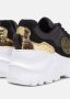 Versace Jeans Couture Schoenen Fondo SpeedTrack Dis. 2 leer+suede+gelamineerd gekraak Wit Dames - Thumbnail 12
